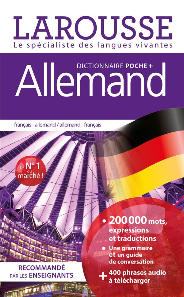 Dictionnaire de poche Plus Larousse français/allemand