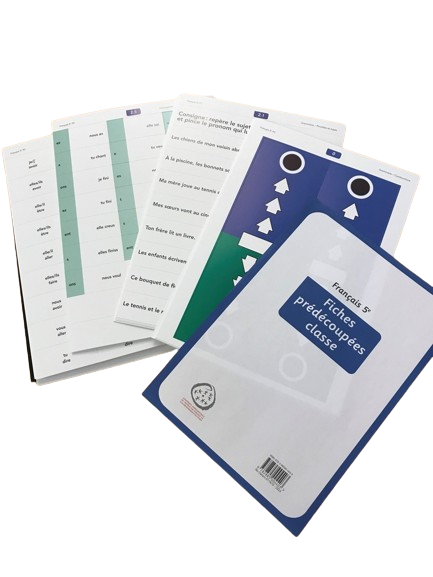 Français 5e, fiches pré-découpées de classe (CATARO 011610)