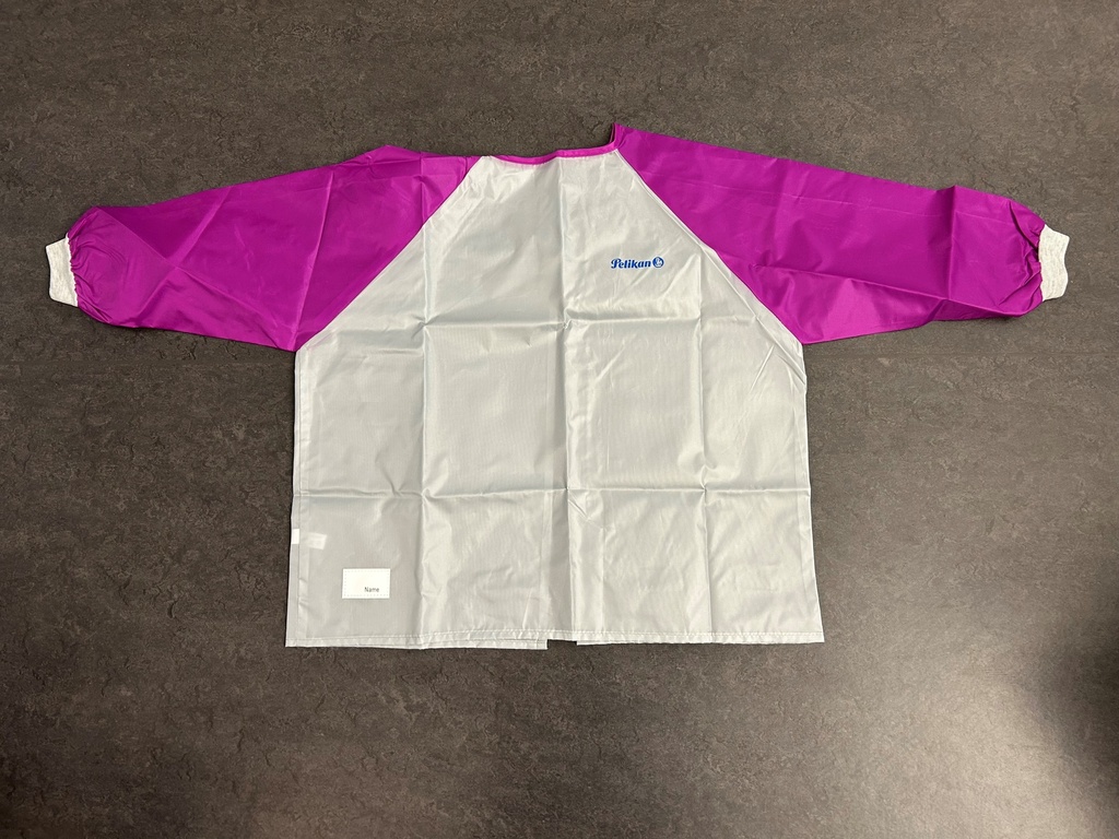 Tablier de peinture avec manches pour enfants Pelikan, violet