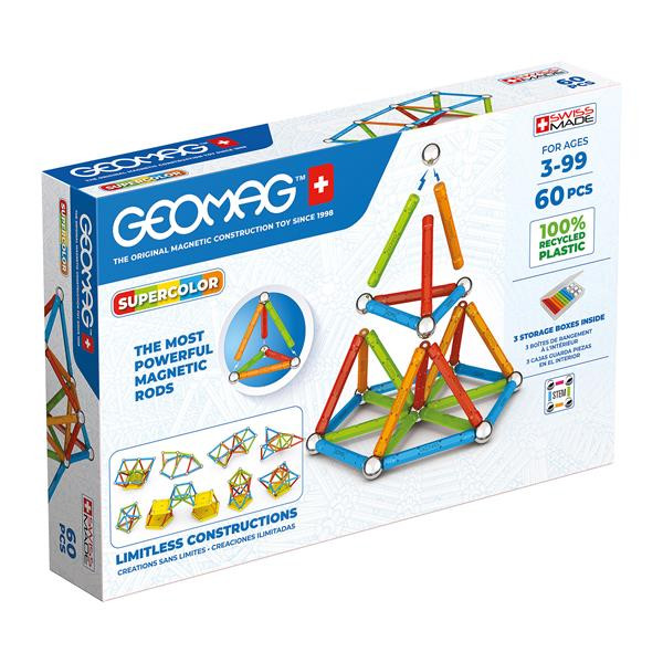 Geomag « Supercolor » GREEN line 60 pcs