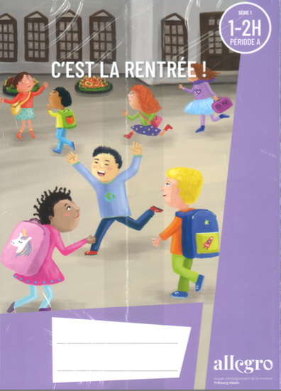 Allegro, Série 1, 1-2H, brochures de l'élève