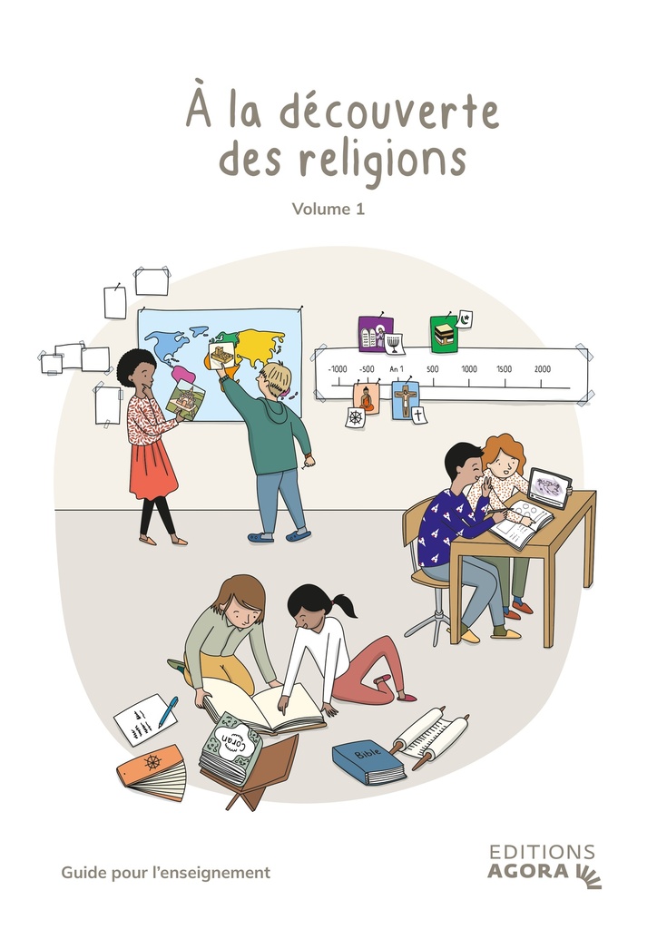 A la découverte des religions volume 1 guide pour l'enseignant + accès site dédié