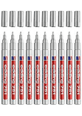 Marqueurs edding 751 CREA argent, emballage de 10 pièces