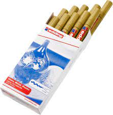 edding 750 or emballage de 10 pièces