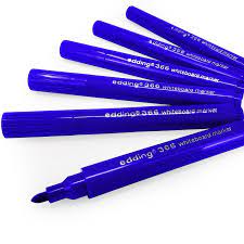 Marqueurs edding 366 bleu 10 pces