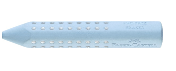 Gomme triangulaire Grip 2001 bleu ciel sans PVC