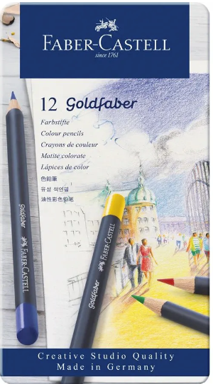 Farbstifte Aquarell Faber-Castell, Sortiment 12 Farben