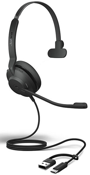 ​​​​Casque Jabra Evolve2 30 SE MS Mono NC (USB-C/A)