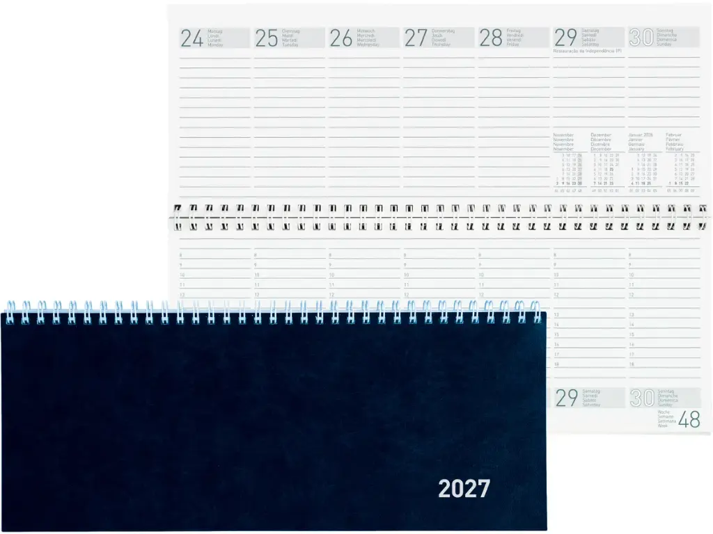 Tischkalender Seplana 2027 Karton