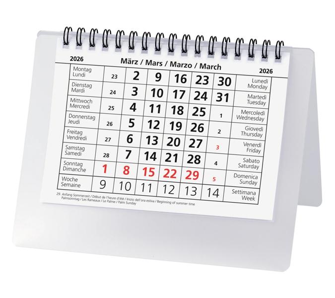 Tischkalender Desktop Basic 2026
