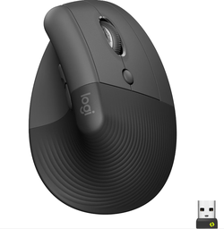 Souris ergonomique Logitech Lift Graphite (pour droitier)