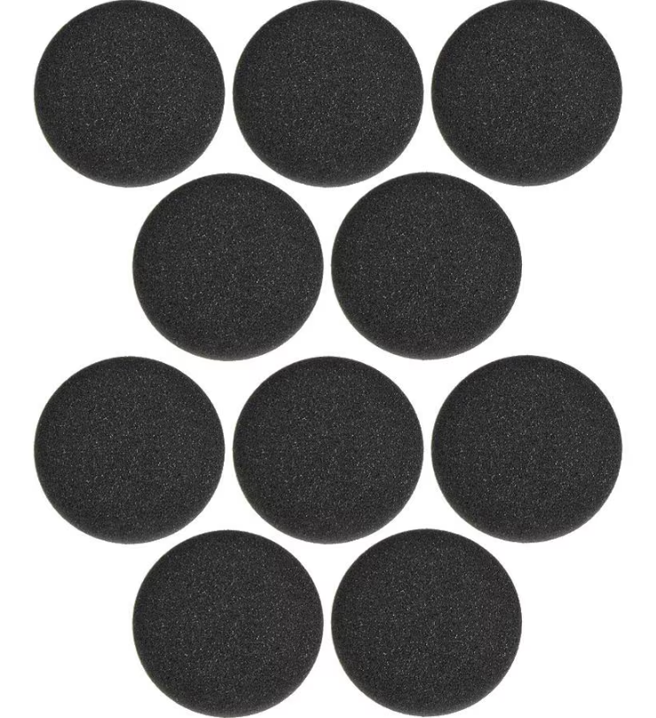 Schaumstoff-Ohrkissen zu Jabra Evolve 20/30/40/65 - 10 Stück