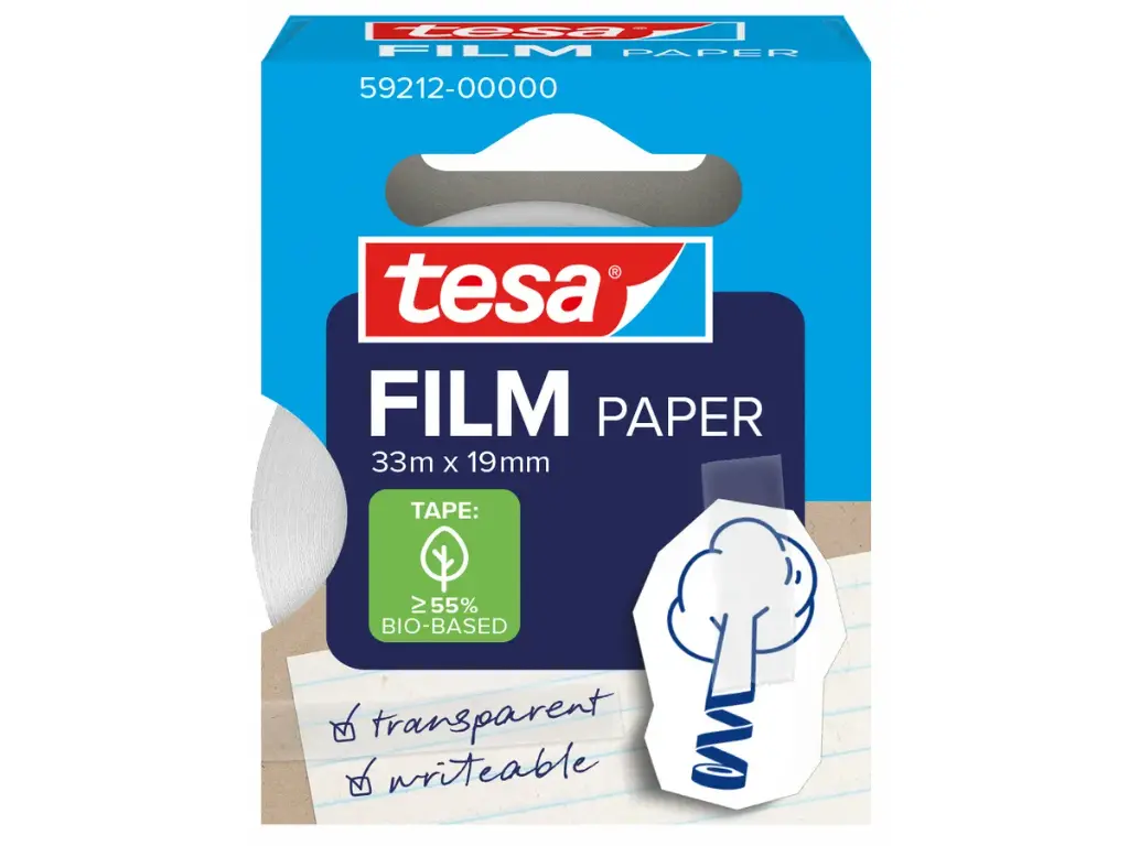 Klebeband tesa® Transparentpapier 33 m: 19 mm