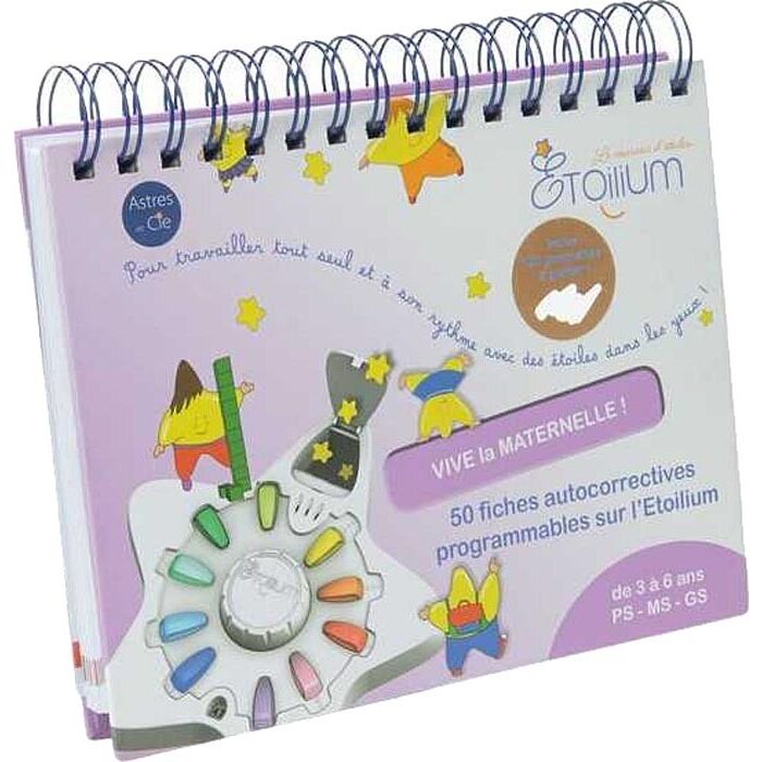 Etoilium - Carnet 50 Fiches Vive la Maternelle