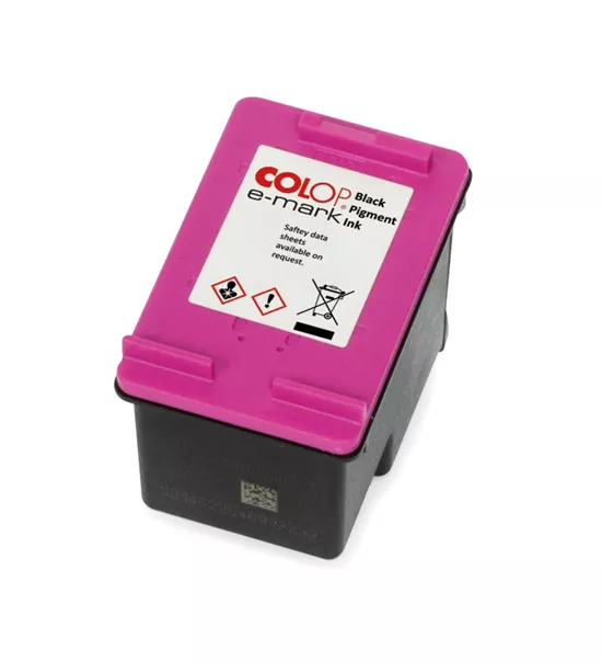 COLOP Tintenpatrone permanent schwarz pigment zu e-mark GO