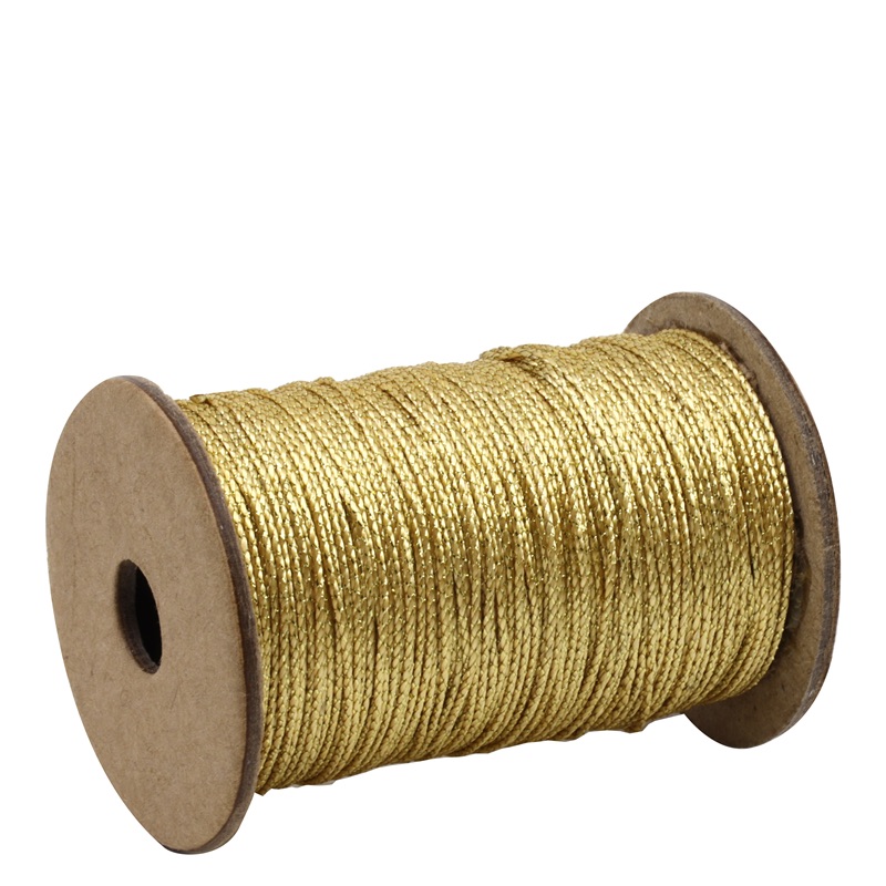 Geschenkband lurex gold 20 m 