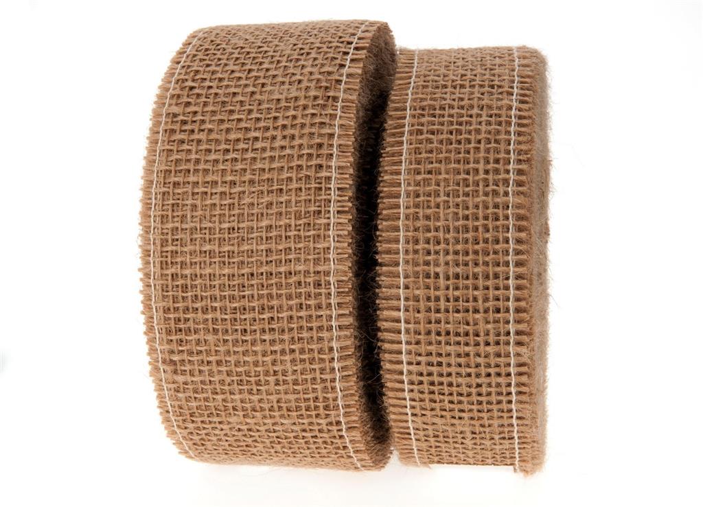 Ruban jute 60 mm - 20 m