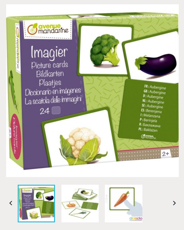 Imagier: Légumes