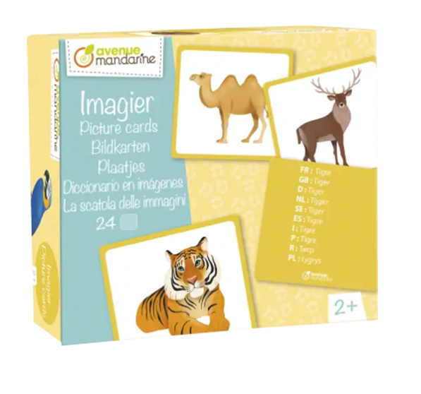 Imagier: Animaux sauvages
