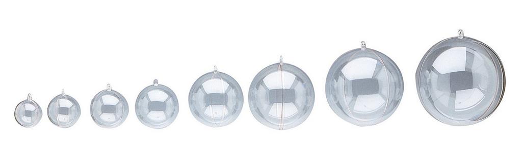 Boule en plastique séparable  5 pièces