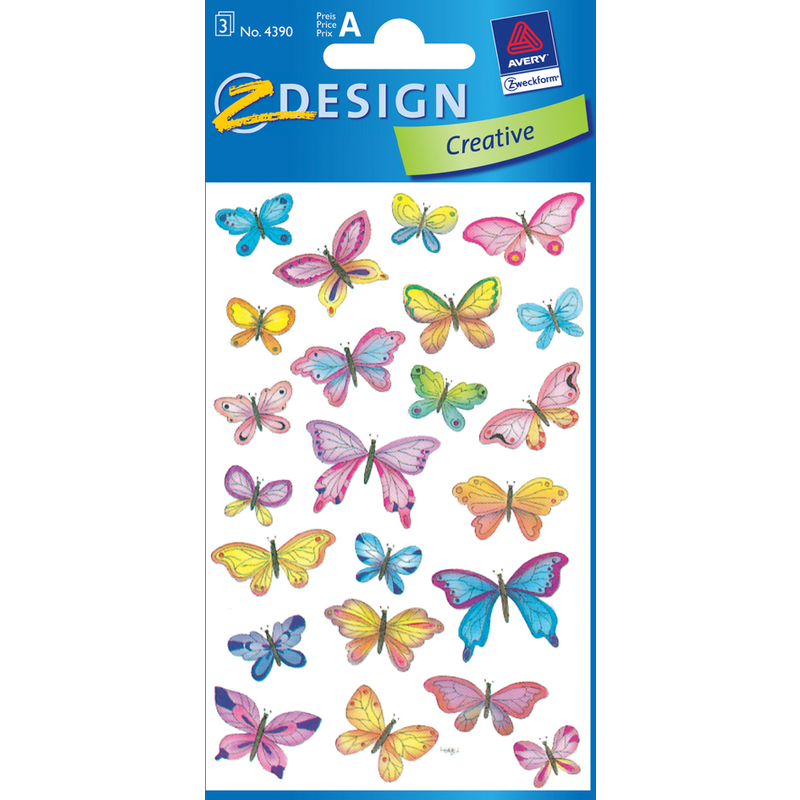 Stickers Schmetterlinge