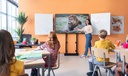 Set écran tactile Viewsonic IFP 4K UHD avec 2 volets tableau blanc et visualiseur