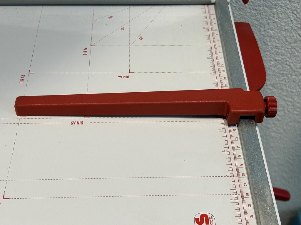 Règle pour cisaille Idéal 1038-1058-1071