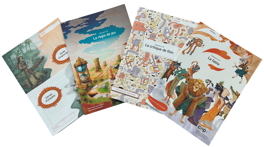 Français 7-8e, fiches dossier élève, série orange (CATARO 011514)