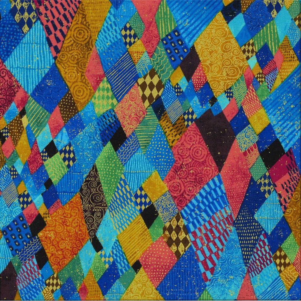 Coton imprimé largeur 115 cm  