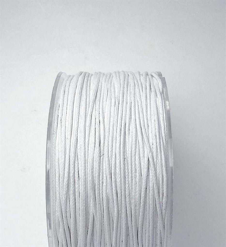Cordelette en coton cirée  ø 1 mm