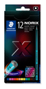 STAEDTLER® NORIX® Farbstifte upcycled Wood, 100% PEFC, Sortiment 12 Farben