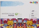 Bloc Aquarelle A5 Plus 20 Feuilles 300 Gr. Grain Rugueux | Carioca