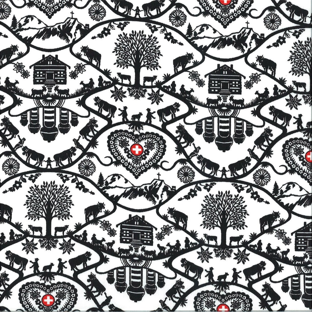 Coton imprimé largeur 150 cm 