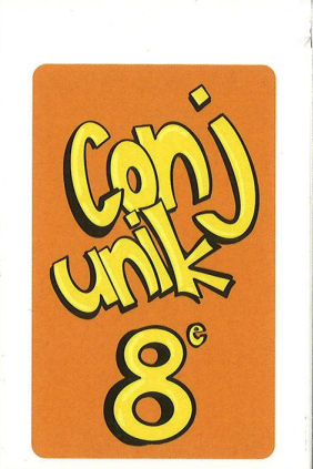 Français 8e,  jeux de cartes Conj Unik 8e
