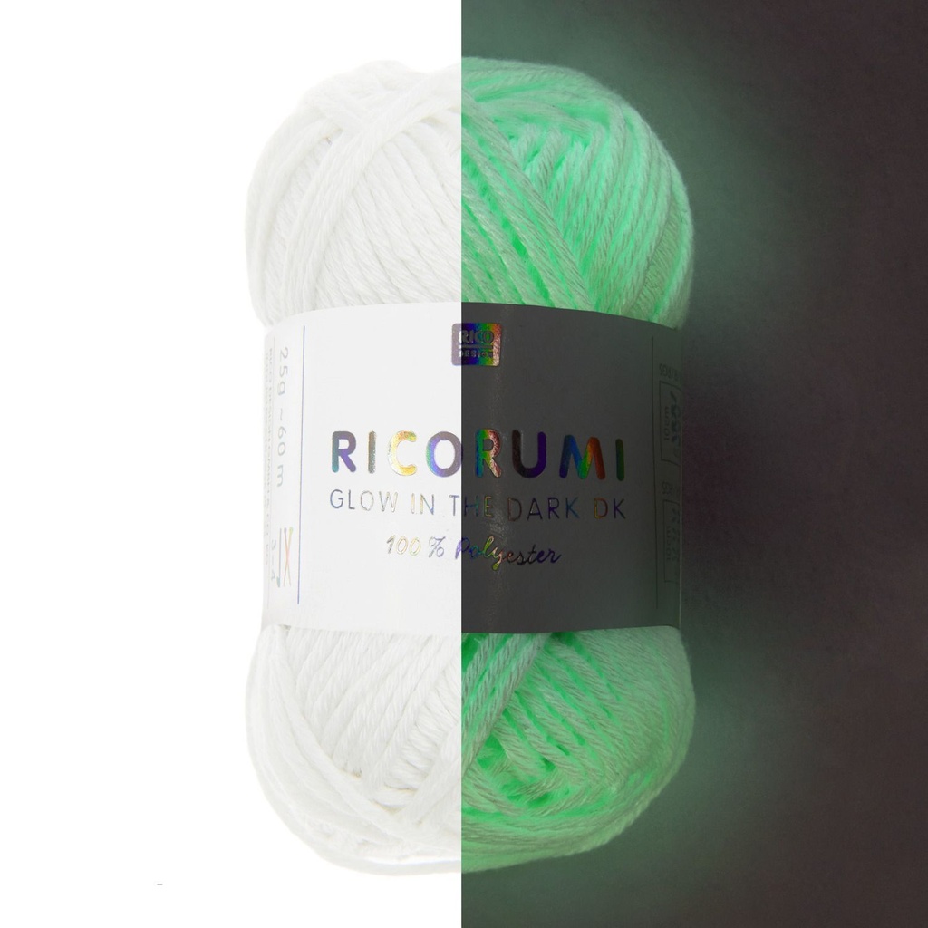 Fil Ricorumi Rico phosphorescent 25 g