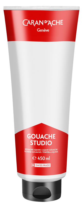 Gouache Studio Caran d'Ache en tube de 450ml 