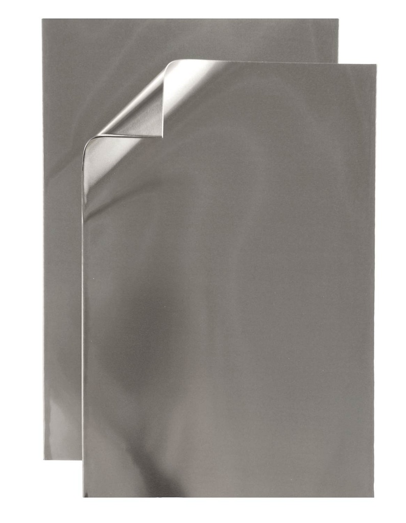 Feuille alu 0.15 mm pour métal repoussé 5 feuilles