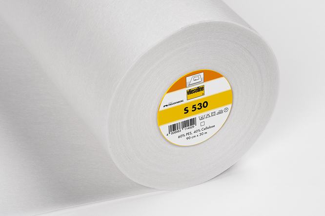 Vlieseline-S 530 largeur 90 cm blanc 
