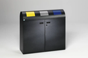 Station de collecte de matières recyclables VAR WS 100 R, 3 x 80 l