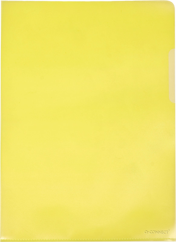 Dossiers  plastiques Q-Connect A4 boîte 100 pièces 