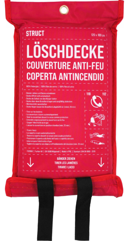 Couverture anti-feu Struct 120 x 180 cm