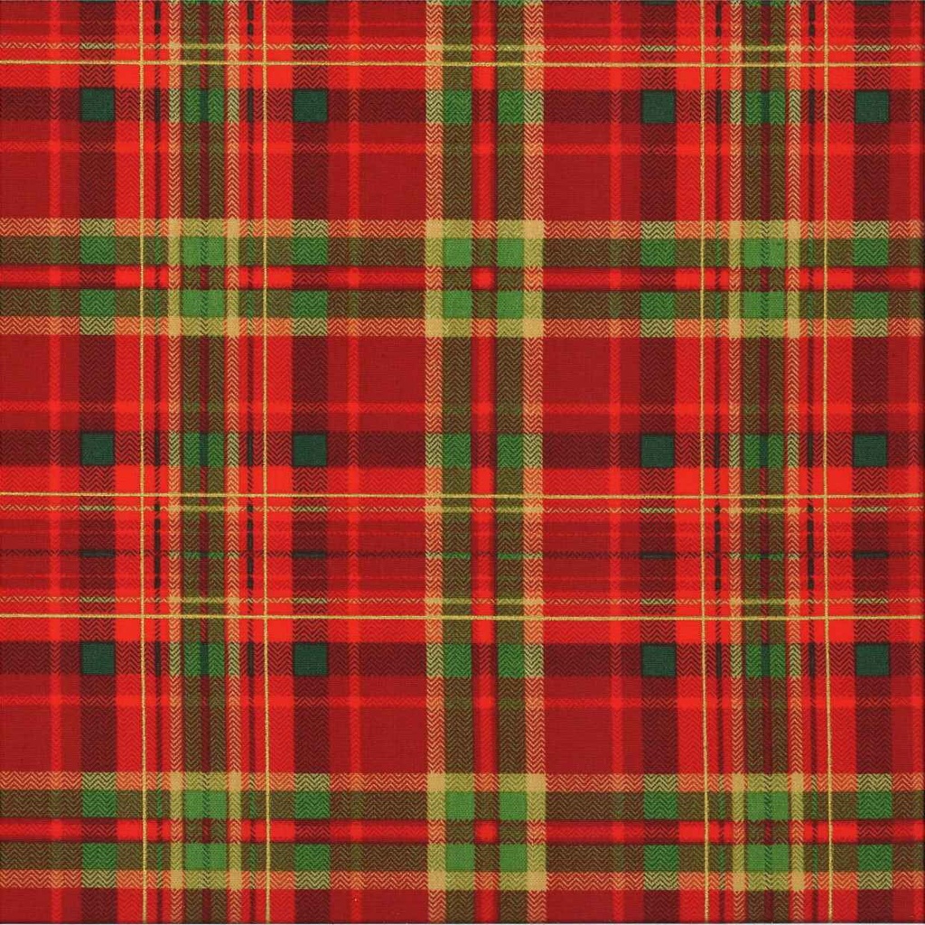 Tissu Noël imprimé largeur 115 cm 