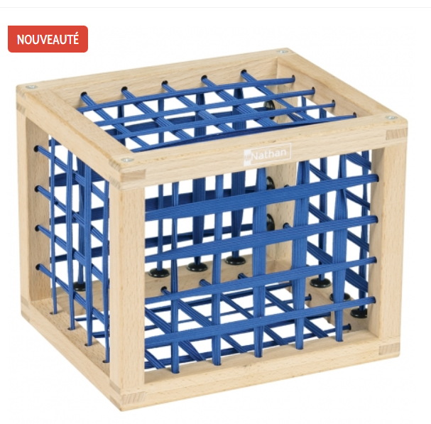 Sors-moi de là !  La cage à élastiques Nathan