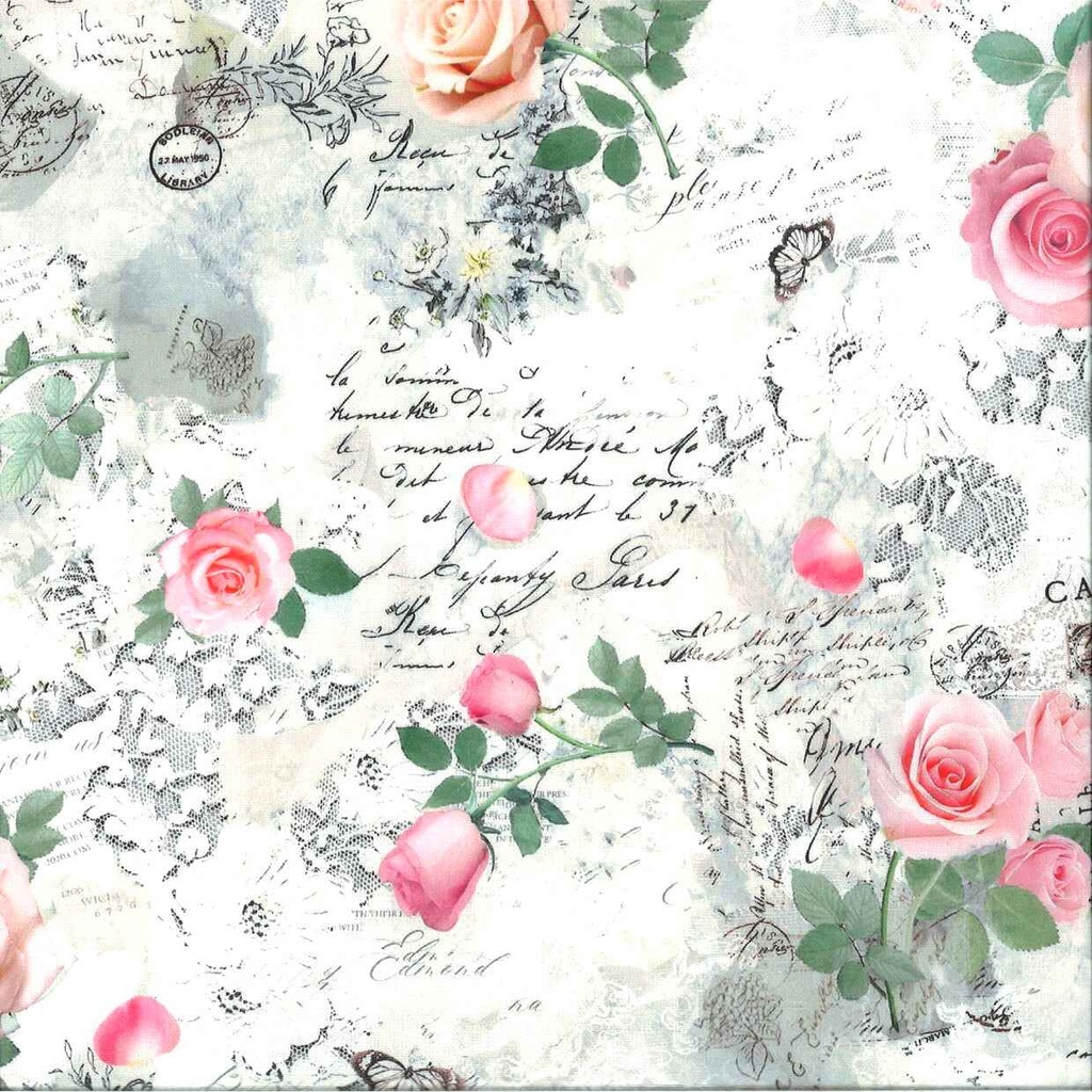 Coton imprimé largeur 115 cm  