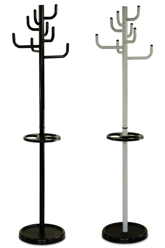 Porte-manteau avec porte-parapluies, avec 8 crochets