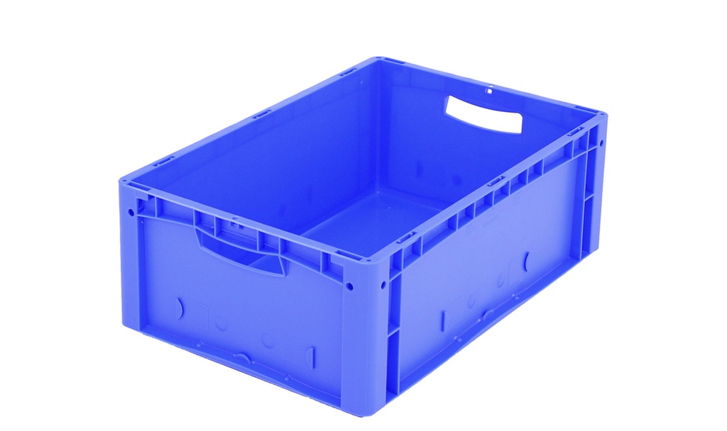  Euronorm-Stapelbehälter, blau, Inhalt 41 l