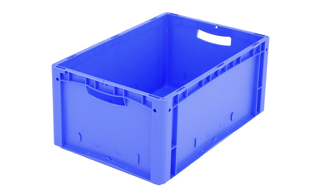 Bac empilable norme Europe, bleu, capacité  51 l