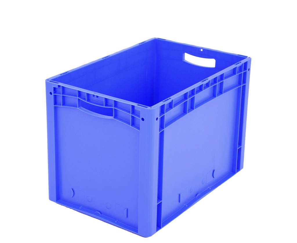 Bac empilable norme Europe, bleu, capacité  82 l