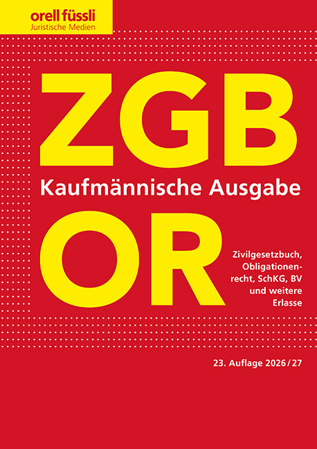 ZGB / OR Kaufmännische Ausgabe