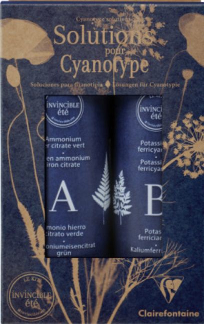 Cyanotypie-Lösungen von Clairefontaine